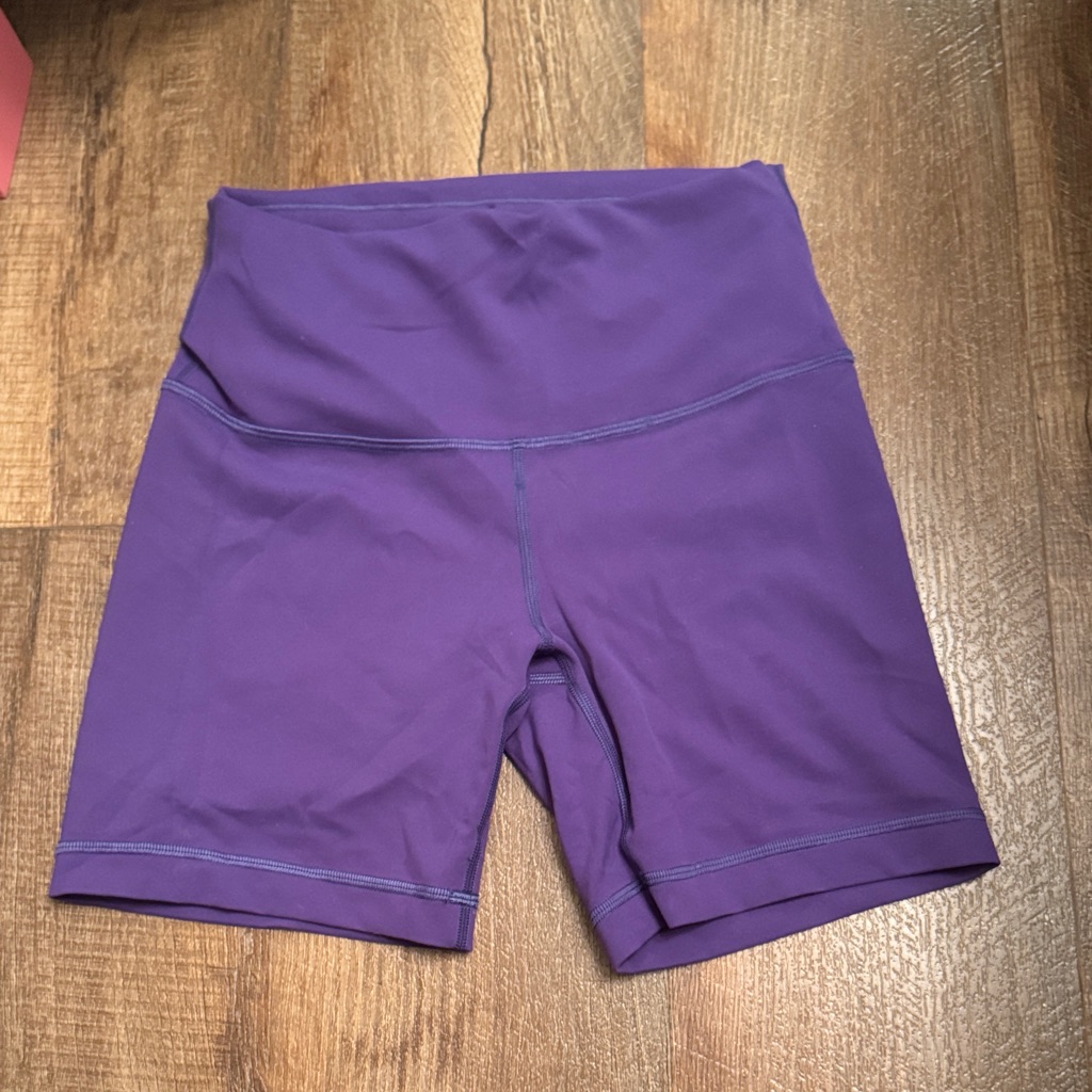Lululemon Purple Base Pace High-Rise Short